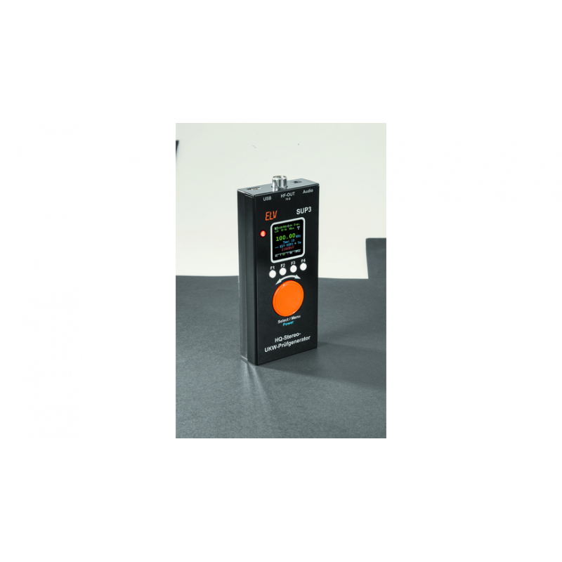 ELV Bausatz HQ-Stereo-UKW-Prüfgenerator mit OLED-Display SUP 3