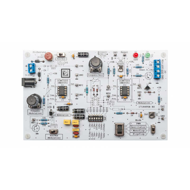 ELV Bausatz NE555-Experimentierboard NE555-EXB