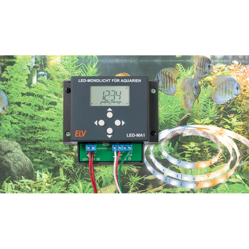 ELV Bausatz LED-Mondlicht für Aquarien LED-MA1
