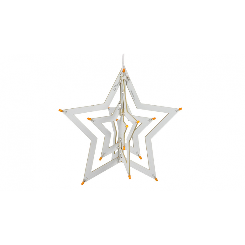 ELV Bausatz LED-Weihnachtsstern 2, LED-WS2