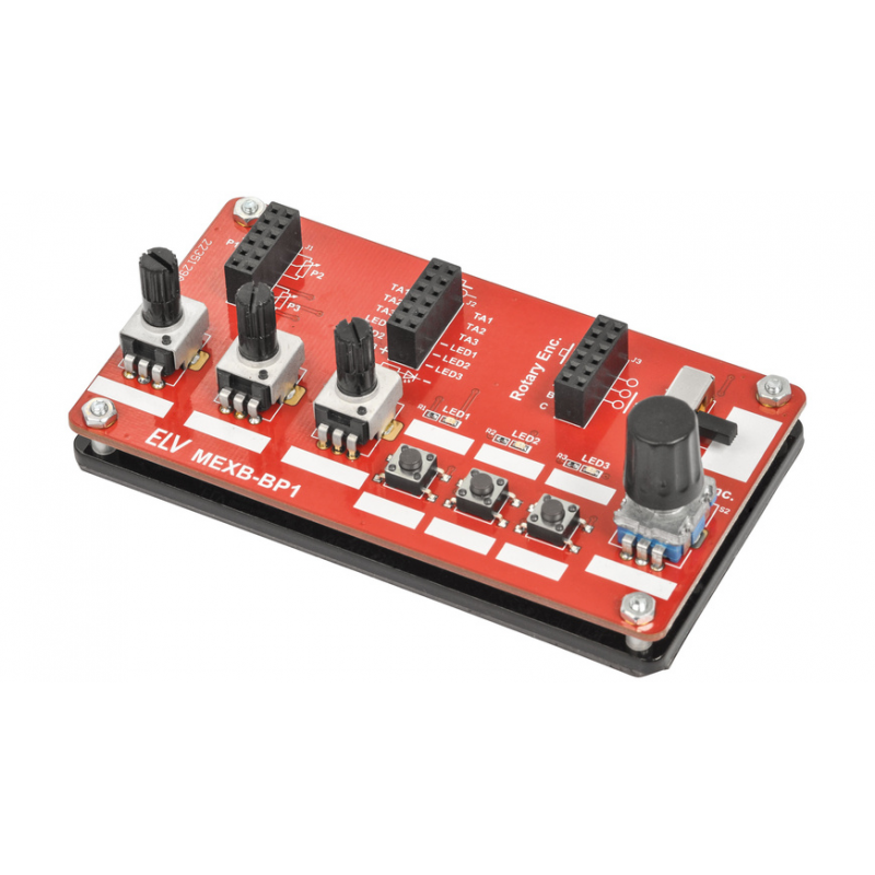 ELV Bausatz Bedienpanel für Experimentierboards, MEXB-BP1
