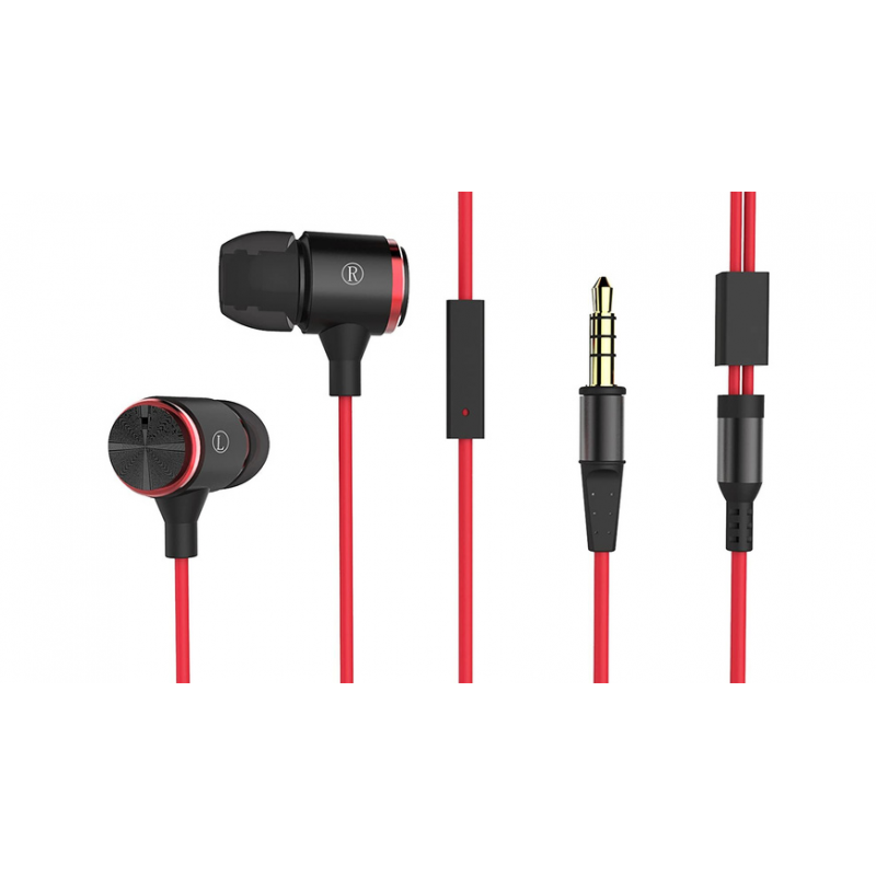 Premium In-Ear-Kopfhörersystem mit Vollmetallgehäuse XORO HKK 200