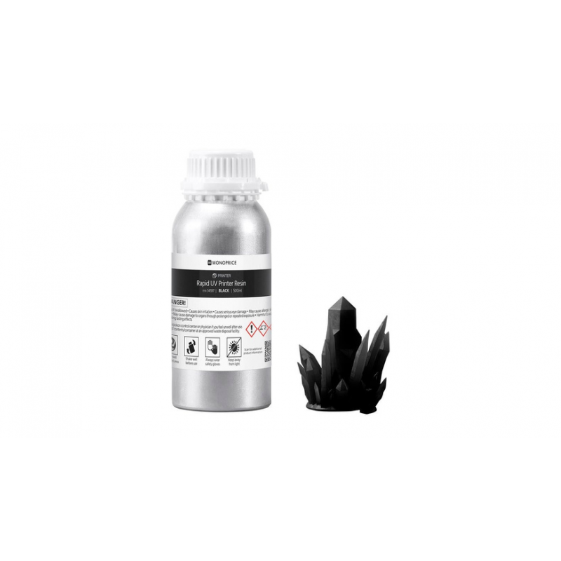 Monoprice-Resin/-Kunstharz, 500 ml, schwarz - für 3D-Drucker MP Mini SLA