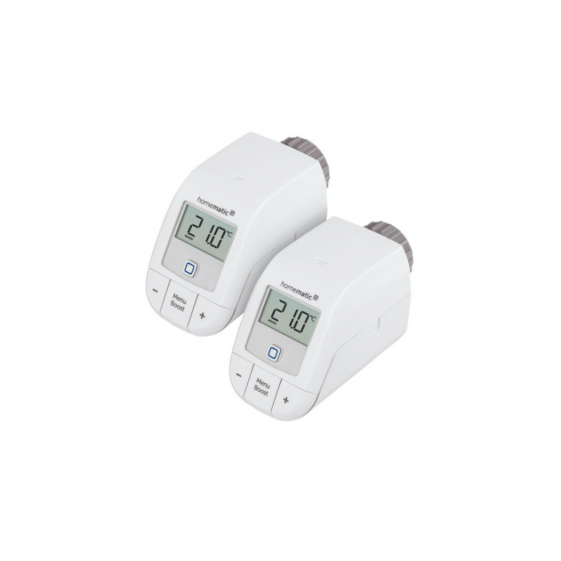 Homematic IP Smart Home 2er-Set Heizkörperthermostat Basic, HmIP-eTRV-B-2