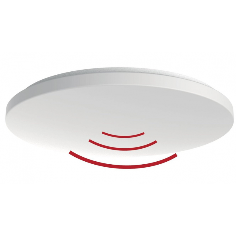Blulaxa 20-W-LED-Wand-/Deckenleuchte Aina-L mit HF-Bewegungsmelder, 1500 lm, neutralweiß, IP20