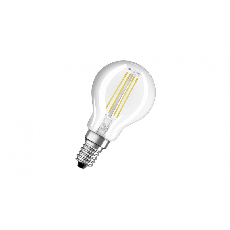 OSRAM 4,8-W-LED-Lampe P45, E14, 470 lm, neutralweiß, klar, dimmbar