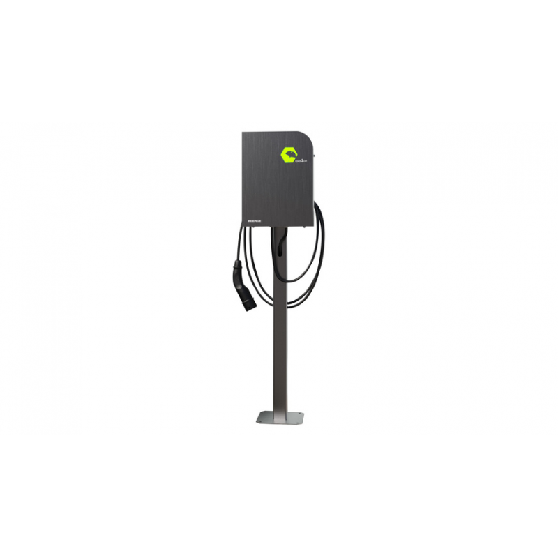Renz Wallbox POWER2CAR STEEL, 3,7 - 11 kW, 5-m-Kabel, förderfähig