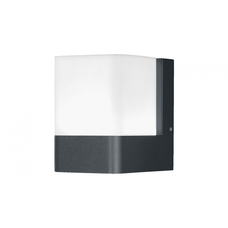 LEDVANCE SMART+ WiFi 10-W-LED-Wandleuchte CUBE WALL POST, Aluminium, 500 lm, warmweiß, RGB, IP44