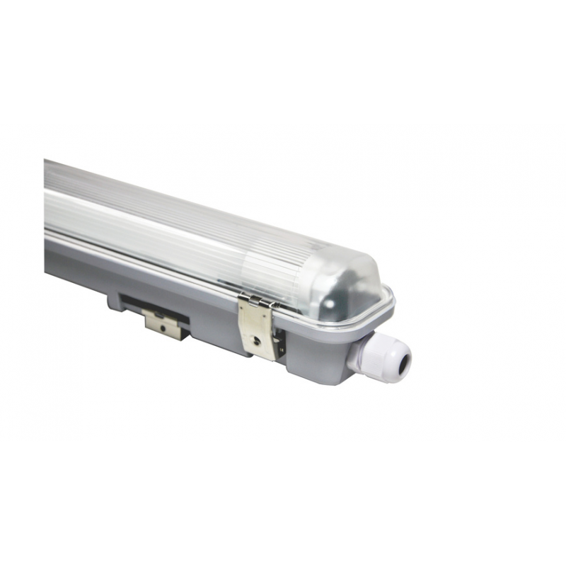 Blulaxa 9-W-LED-Feuchtraumwannenleuchte HumiLED vari, 945 lm, 4000 K, IP65, 60 cm