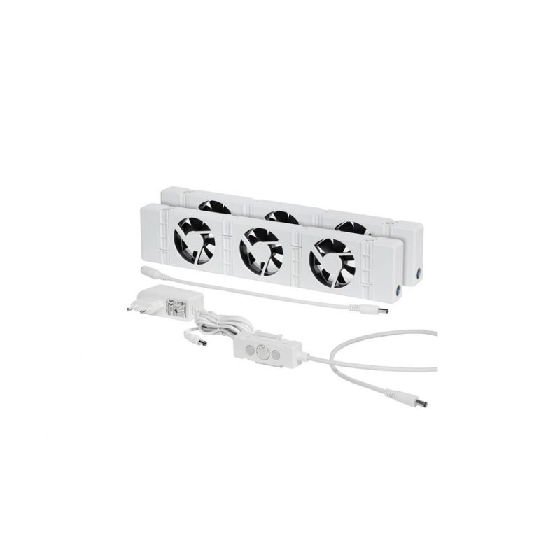 SpeedComfort Heizkörperventilator Duo-Set, weiß