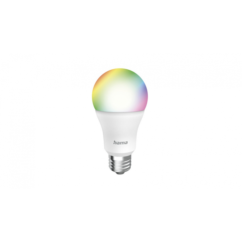 Hama Smarte Home LED-Leuchtmittel, E27, RGBW, dimmbar, WLAN, Matter