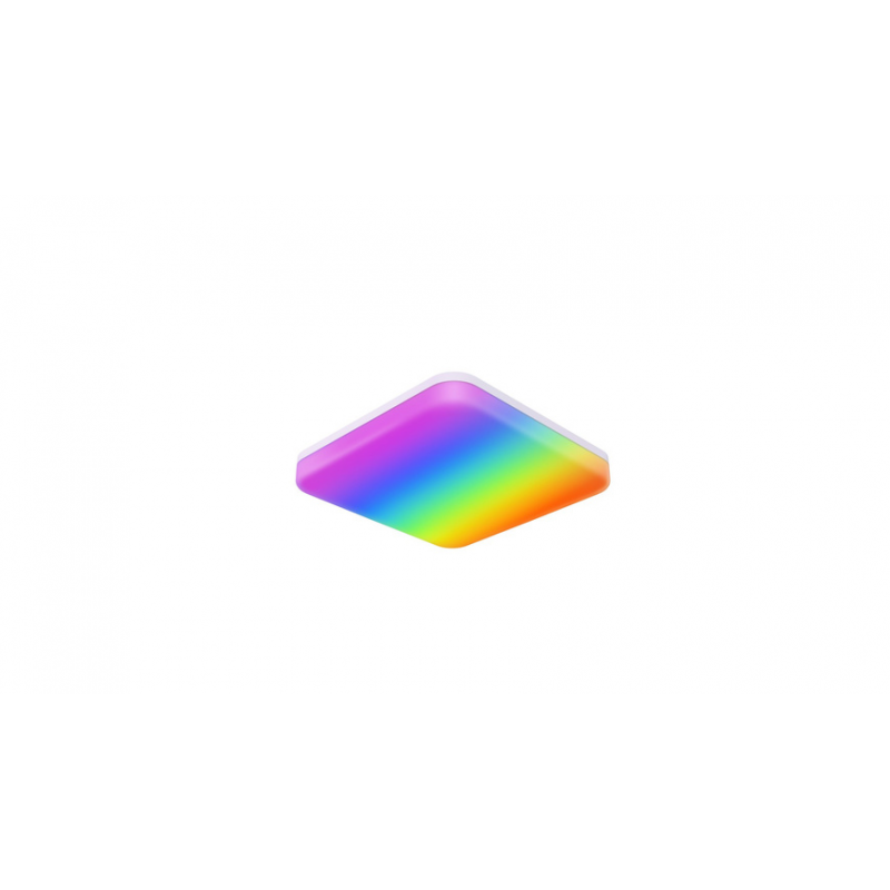 Smarte LED-Deckenleuchte, WLAN, Matter, RGBW, Sprach-/Appsteuerung, dimmbar