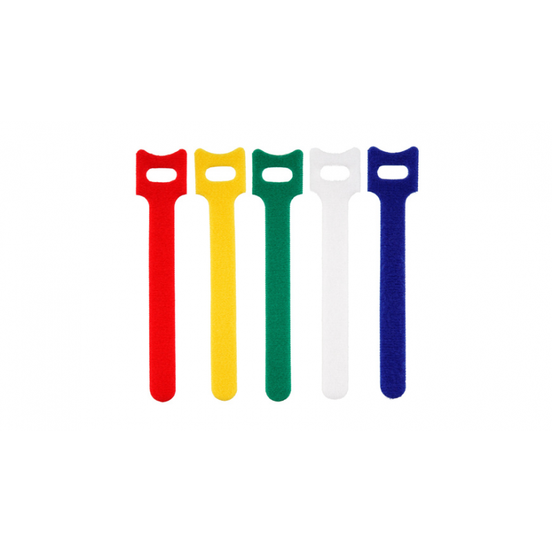 REV Ritter Klettband, 125 x12mm, 5 Stück, verschiedene Farben