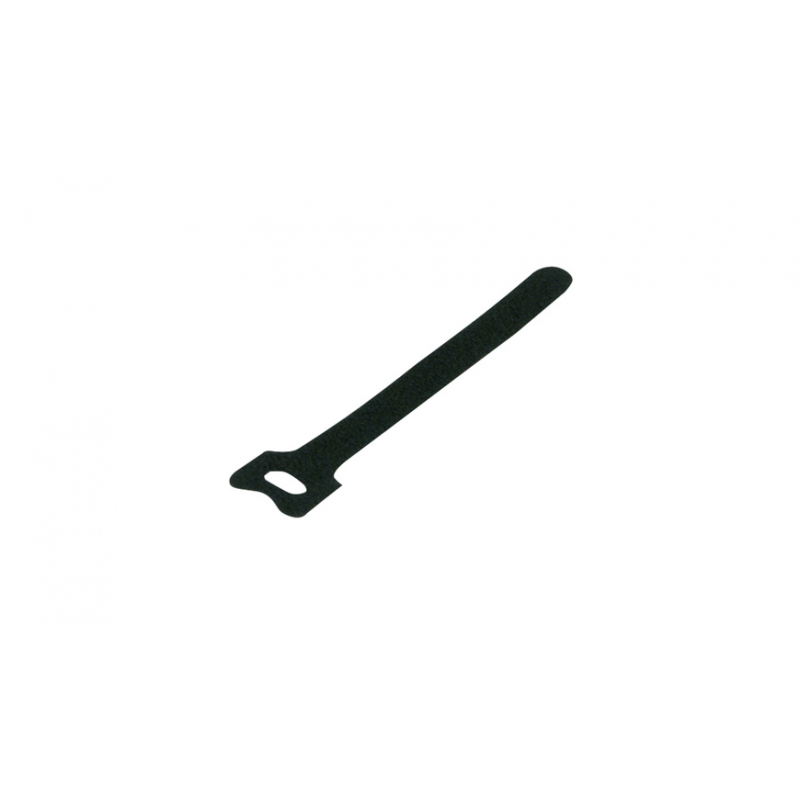 REV Ritter Klettband, 125 x12mm, 5 Stück, Schwarz