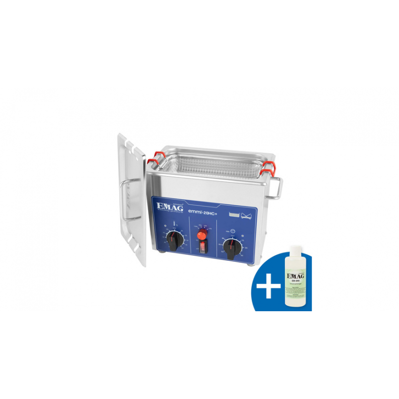 EMAG Ultraschallteilereiniger Emmi 20-HC Plus, 2,6 l, mit Heizung, mit Ultraschallreiniger EM-090