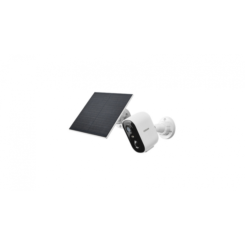 Osram SMART+WLAN-Outdoorkamera mit PV-Modul, WLAN, 4MP, IP66