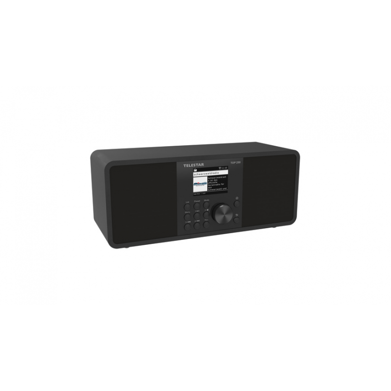 TELESTAR DAB+ Radio TOP 250 , Bluetooth, WLAN, USB, Internet, schwarz