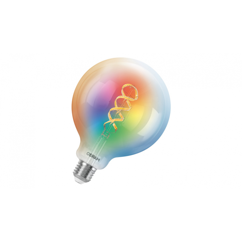 OSRAM SMART+ Smart Home E27-LED-Lampe, WLAN, dimmbar, IP20, RGBWW, Klar