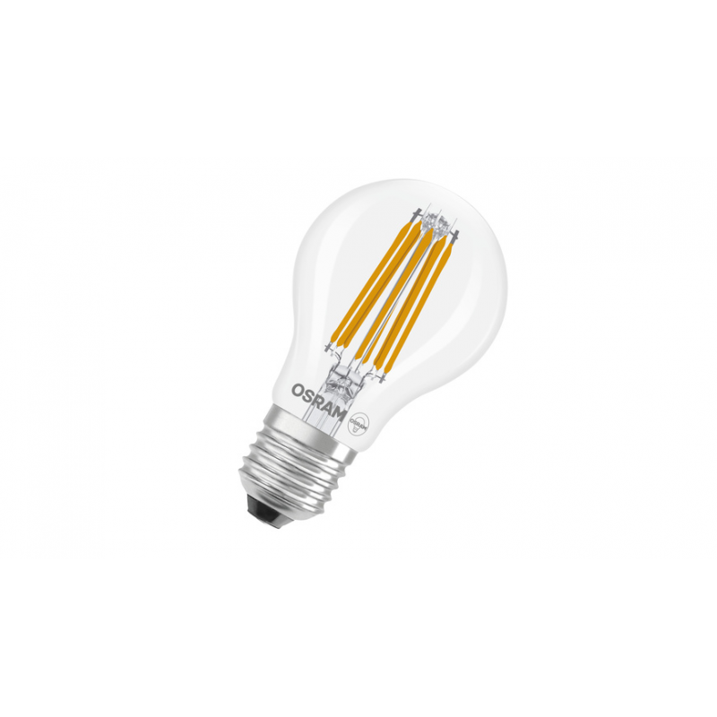 Osram LED Classic A 100, Filament, EEK A, 7,2 W, 1521 lm, E27, dimmbar warmweiß, klar