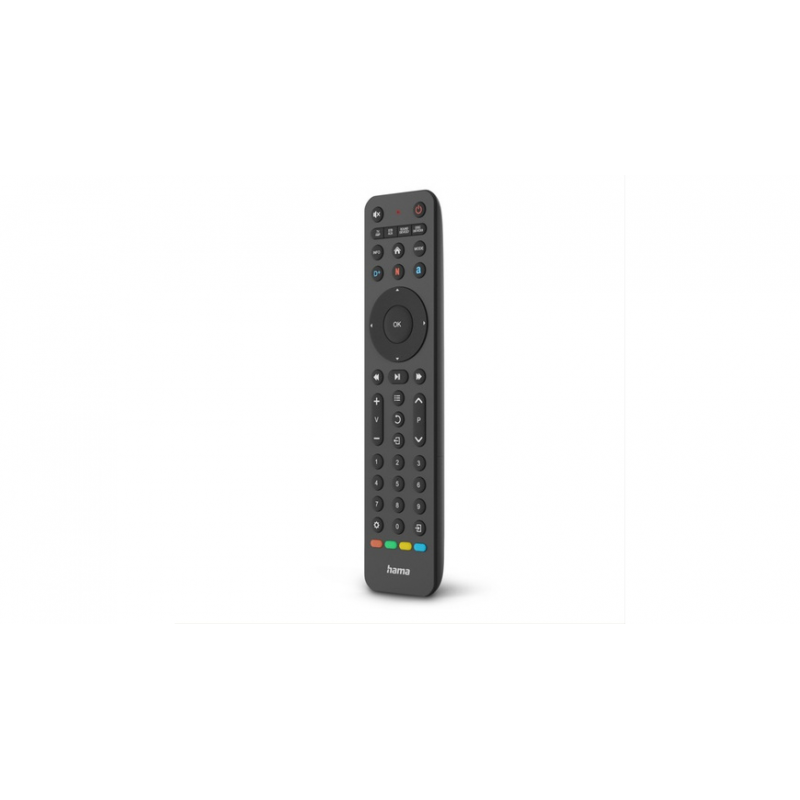 hama Universal-Fernbedienung TV, Infrarot, für 8 Geräte, lernfähig, App-Tasten