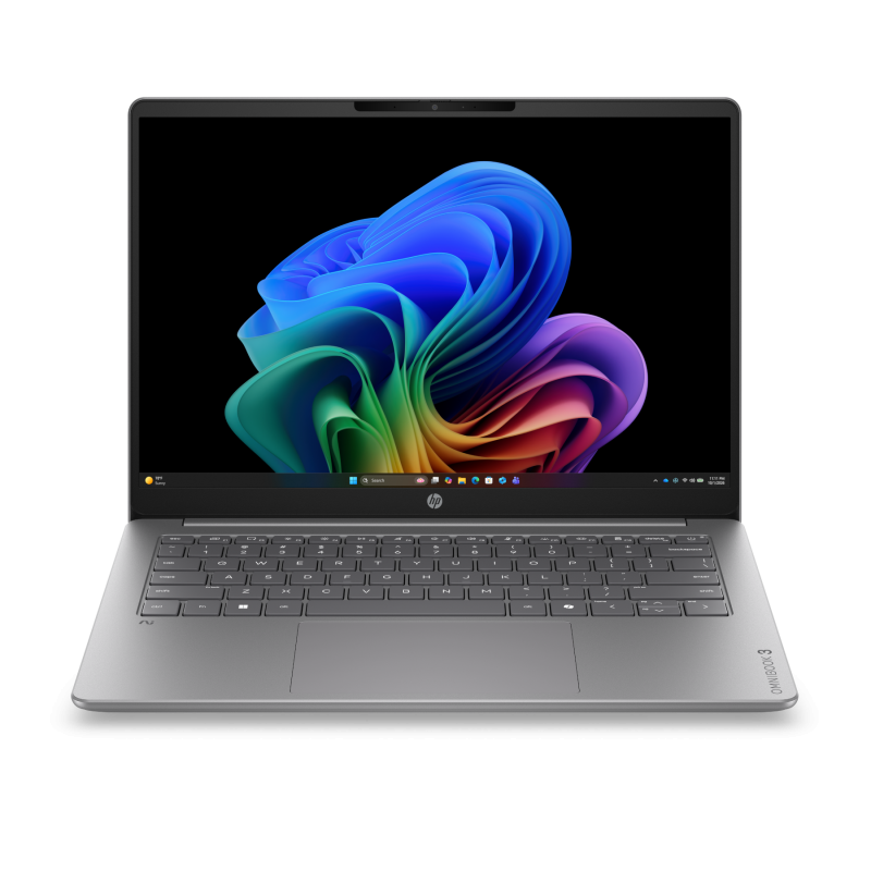 HP OmniBook 3 14-hz0157ng 14" OLED, Qualcom Snapdragon X1-26-100, 8GB RAM, 512GB SSD, Windows 11