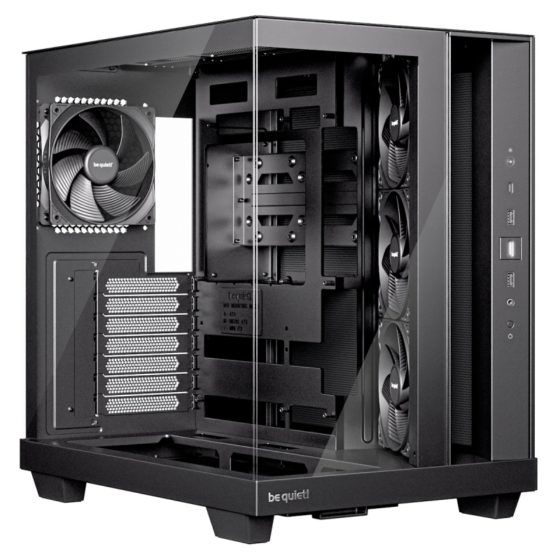 be quiet! LIGHT BASE 500 Black | PC-Gehäuse