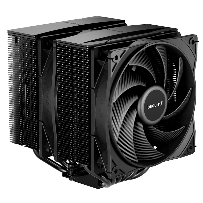 be quiet! Pure Rock PRO 3 Black CPU Kühler für Intel und AMD CPU schwarz