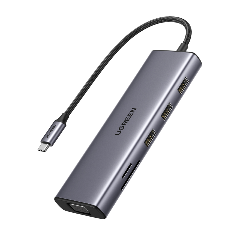 UGREEN CM498 10-in-1 USB-C Hub 1x HDMI 1x Ethernet 1x USB-C PD