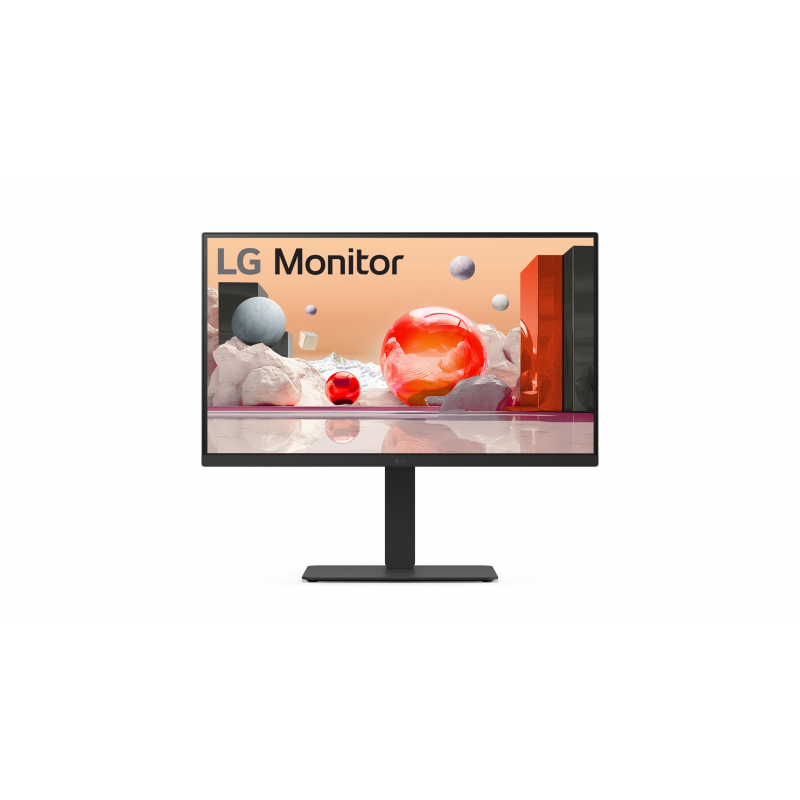 LG 27BA65QB-B - IPS QHD Panel, Höhenverstellbar 65W Ladeleistung, KVM-Switch, Daisy-Chain