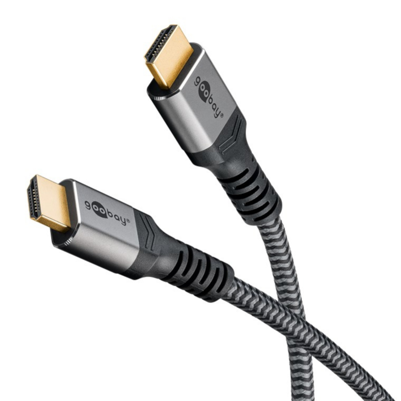 Goobay Plus Ultra High-Speed HDMI™-Kabel (8K@60Hz), 5.0m