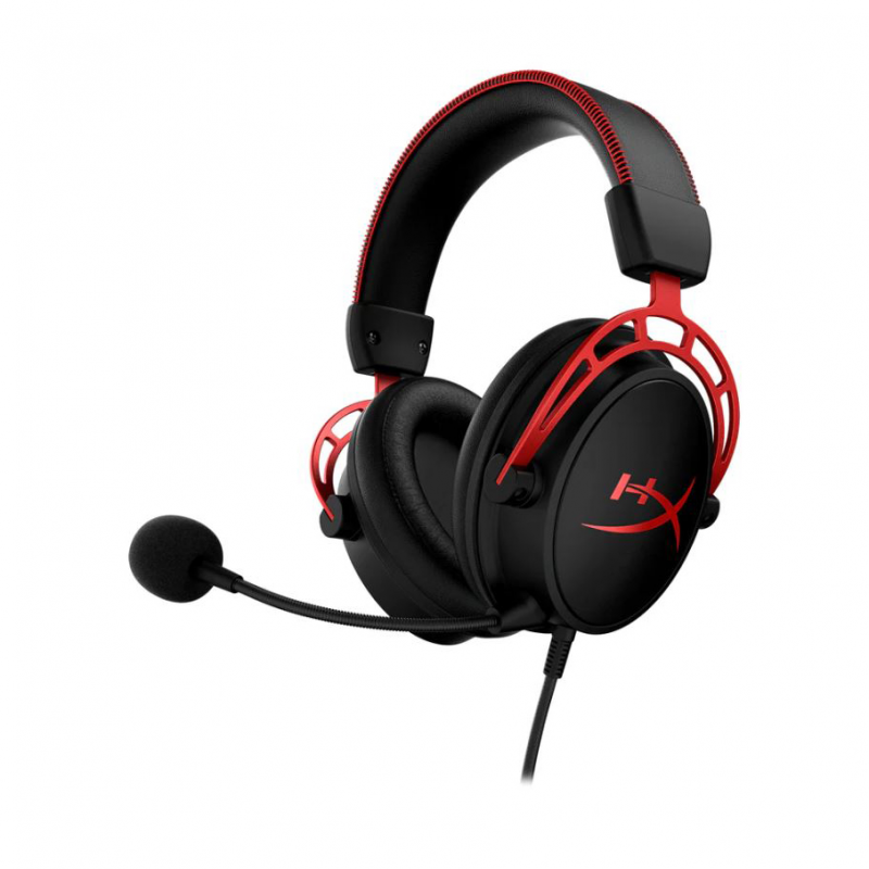 HyperX Cloud Alpha – Gaming-Kopfhörer, schwarz/rot