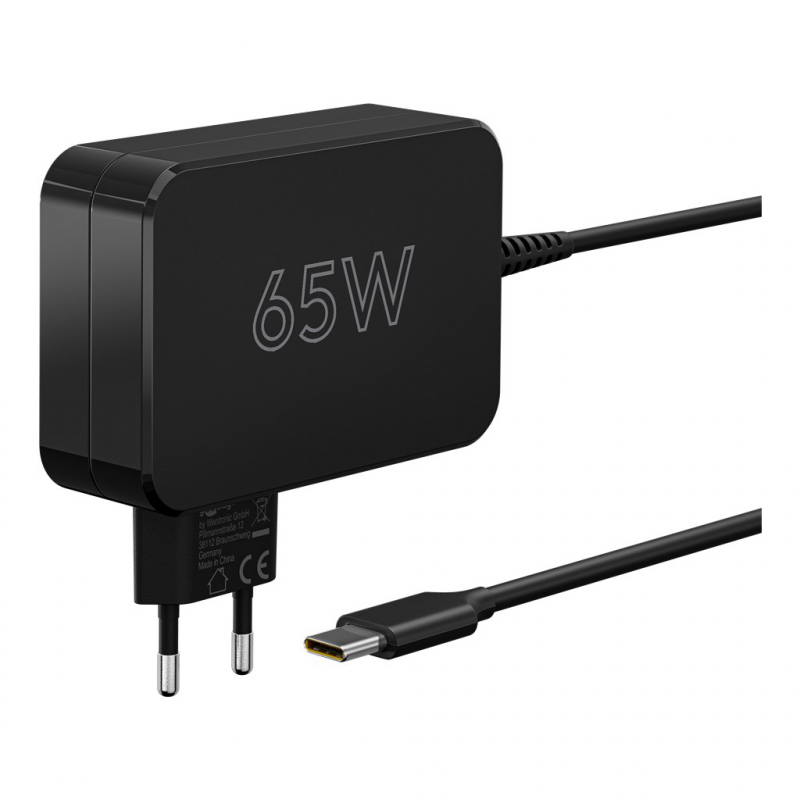 Goobay USB-C™-Ladegerät für Laptops (65 W) schwarz