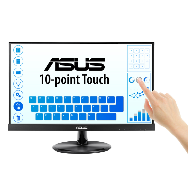 ASUS VT229H - 54,6 cm (21,5 Zoll), LED, IPS-Panel, Full-HD, 5ms, HDMI