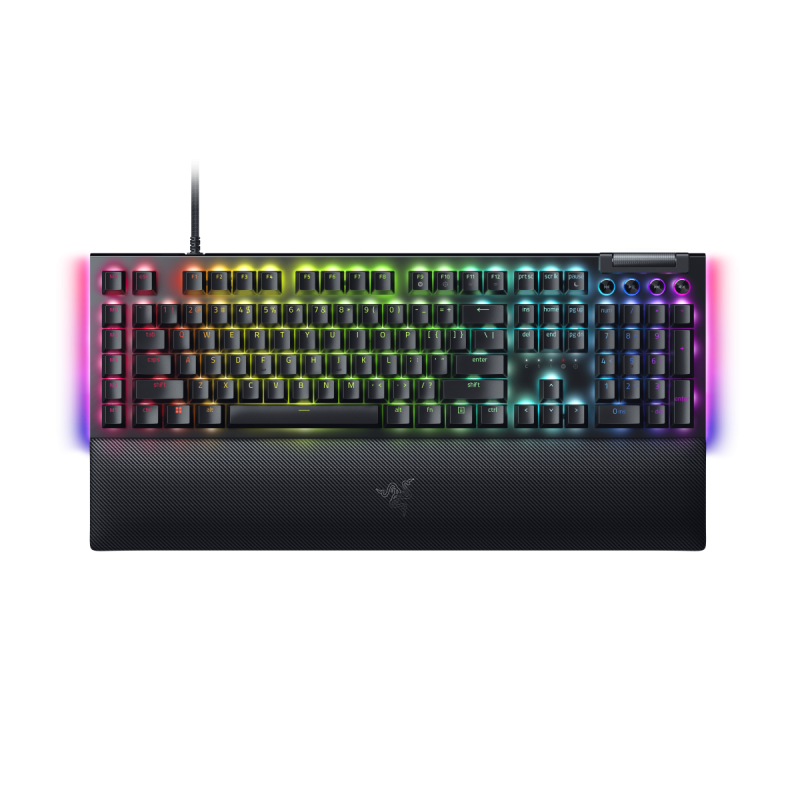 Razer BlackWidow V4 Gaming Tastatur (grüne Switches) - Gaming Tastatur mit Razer Green Switches