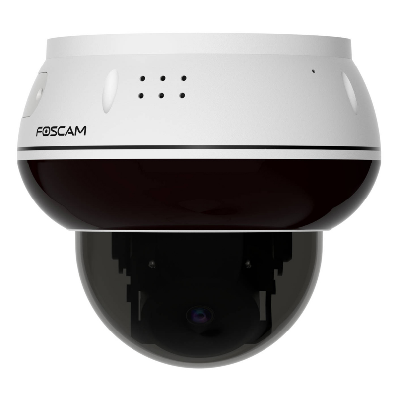 Foscam D8ET IP Überwachungskamera Weiß 8MP (3840x2160), PoE, PT-Funktion, KI-unterstützte Erkennung, IK10 Vandalismus-Schutz