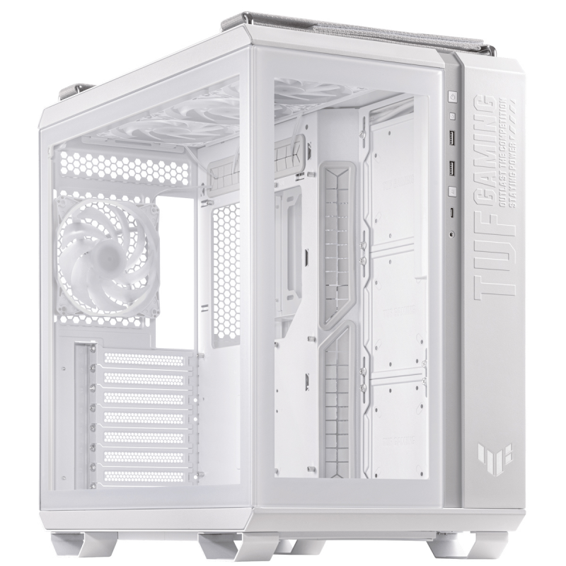 ASUS TUF Gaming GT502 PLUS TG White | PC-Gehäuse