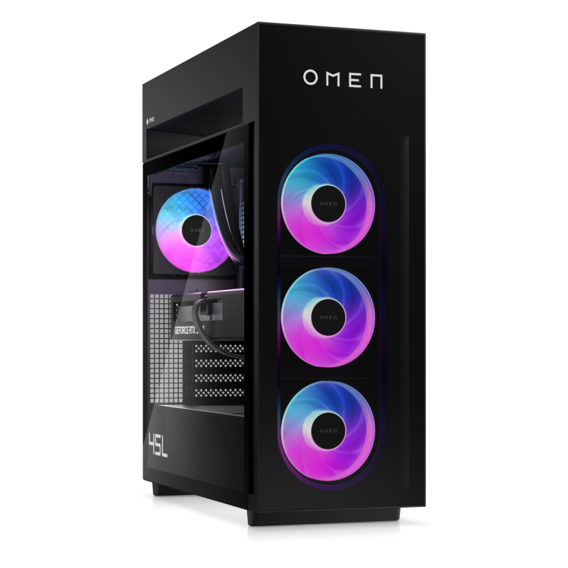 OMEN Desktop PC GT23-0195ng AMD Ryzen 9 9950X3D, 64GB RAM, 2TB SSD, NVIDIA RTX 5090, Win11