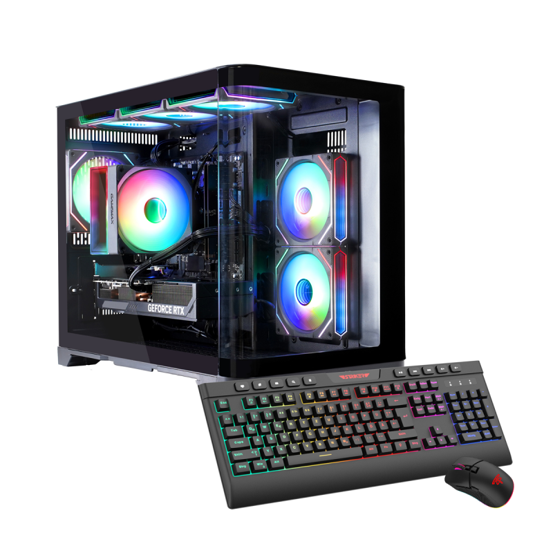 Hyrican HYPE-M BK 7819 AMD Ryzen 7 9700X 16GB DDR5 RAM 1TB SSD NVIDIA GeForce RTX 5070 (12GB GDDR7) Windows 11 Home