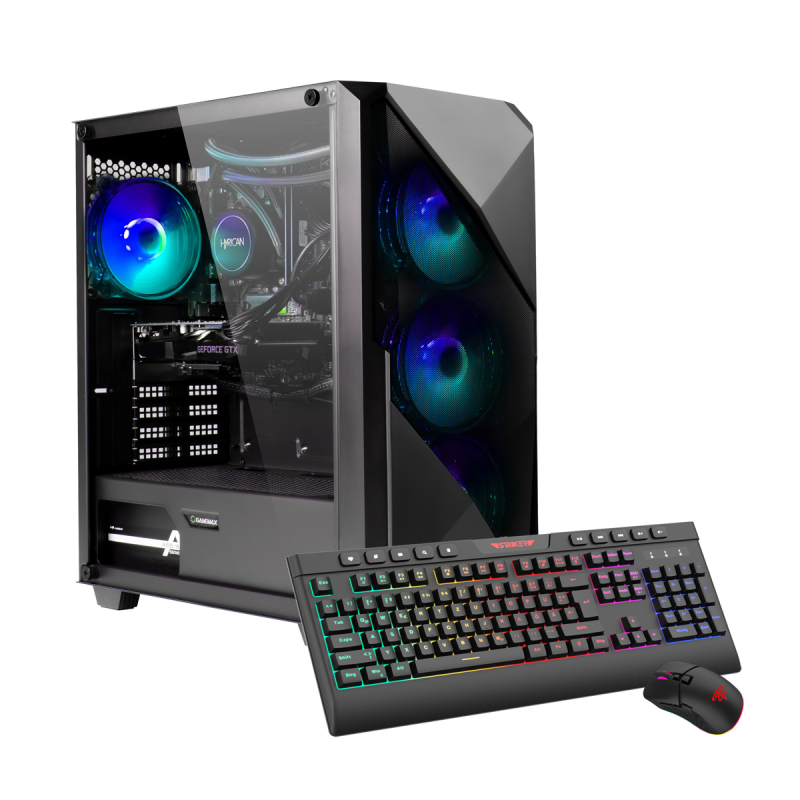 Hyrican Striker 7834 AMD Ryzen 5 9600X WAK 16GB DDR5 RAM 1TB SSD NVIDIA GeForce RTX 5060 Windows 11 Home