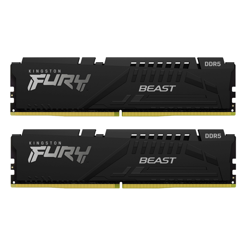 Kingston FURY Beast Black 32GB Kit (2x16GB) DDR5-5200 CL40 DIMM Arbeitsspeicher