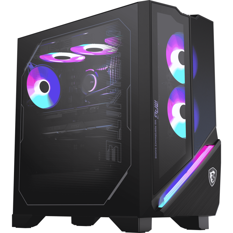 MPG Infinite Z3 X3D 9NVRR7-487AT Desktop AMD Ryzen 7 9800X3D, 64GB DDR5 RAM, 2TB M.2 SSD, GeForce RTX 5080 SHADOW 3X OC (16GB GDDR7), Windows 11 Home