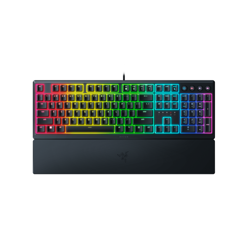 Razer Ornata V3 - Low Profile Gaming Tastatur - QWERTZ Layout, RGB Beleuchtung