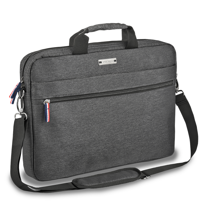 Pedea Notebooktasche "URBAN-HIP" - 17,3", grau