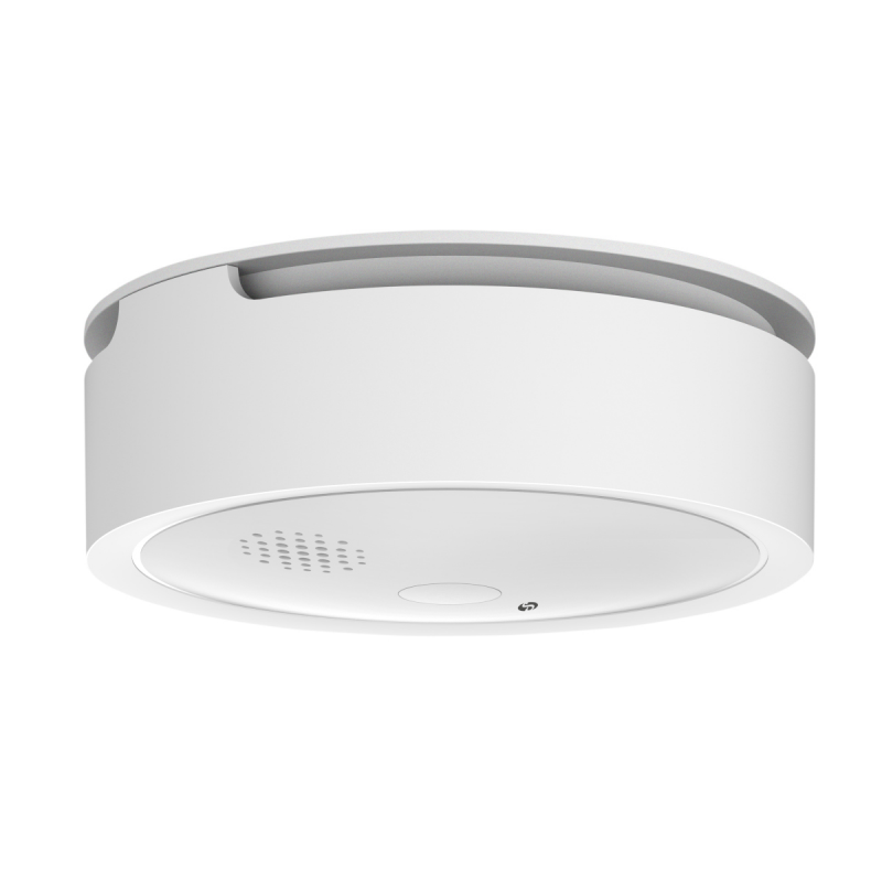 Shelly Plus Smoke Rauchmelder - Smarter WLAN- und Bluetooth-Rauchmelder mit App-Benachrichtungen und akustischen Warnungen