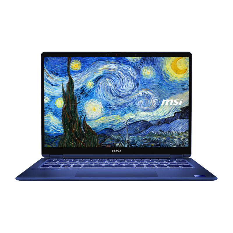 MSI Prestige 14 Flip AI+ Vincent van Gogh - The Starry Night - 14" FHD+ OLED Display, Intel Core Ultra X9 378H, 32GB DDR5 RAM, 1TB SSD, Windows 11 Hom
