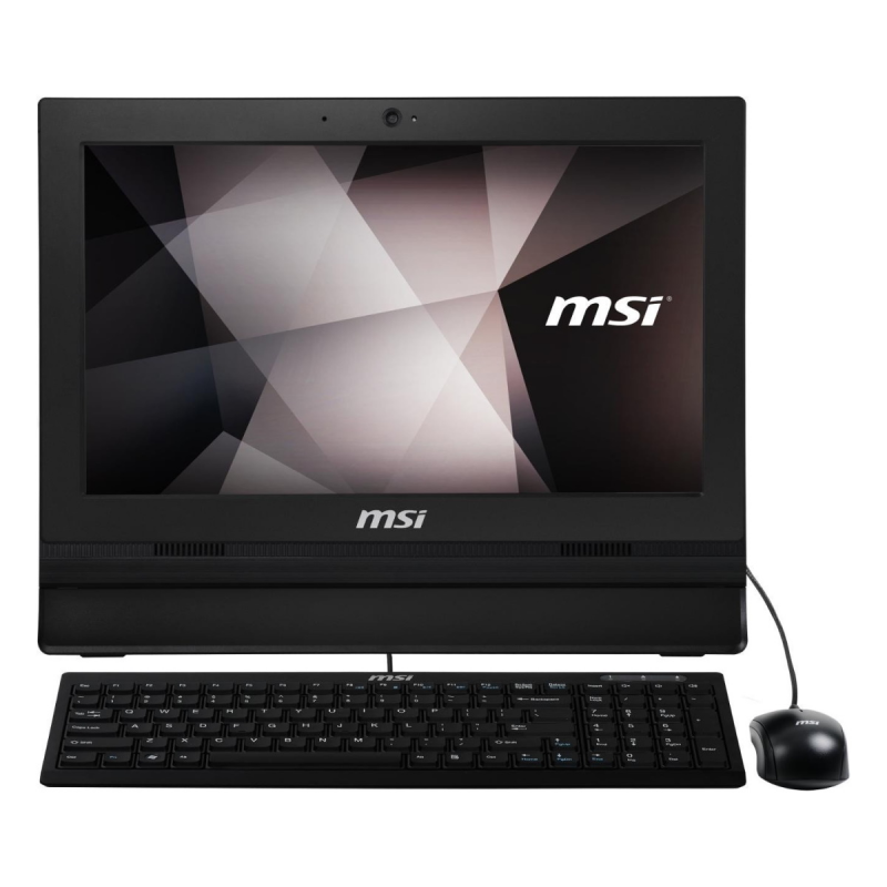 MSI PRO 16T 10M-228XDE All-in-One 15,6" Touch Display, Intel Celeron 5205U, 4GB RAM, 250GB SSD, oOS