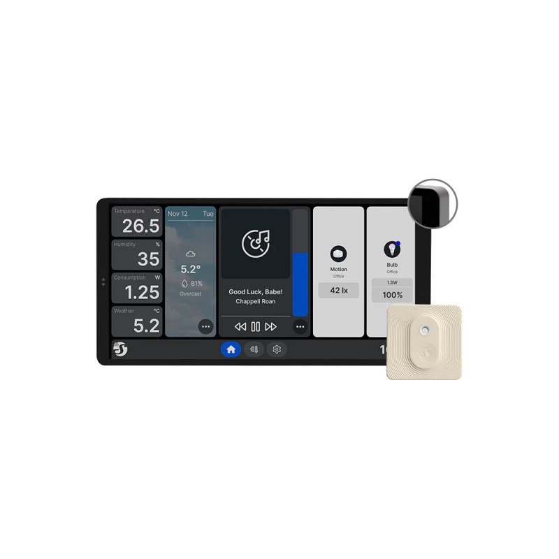 Wall Display X2 Silver + Blu H&T Ivory WLAN · Silber