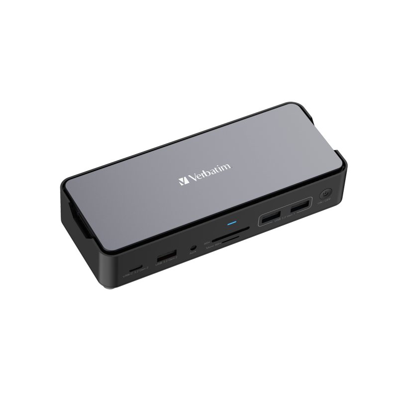 VERBATIM USB-C Pro Docking Station 15 Port mit SSD CDS-15SSD