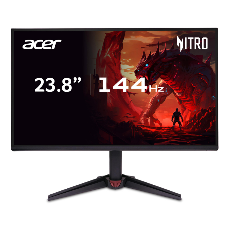 Acer Nitro VG0 (VG240YP6bip) 23,8" Full-HD Gaming Monitor 60,5 cm (23,8"), IPS, 144Hz, 99% sRGB, 1x HDMI, 1x DP