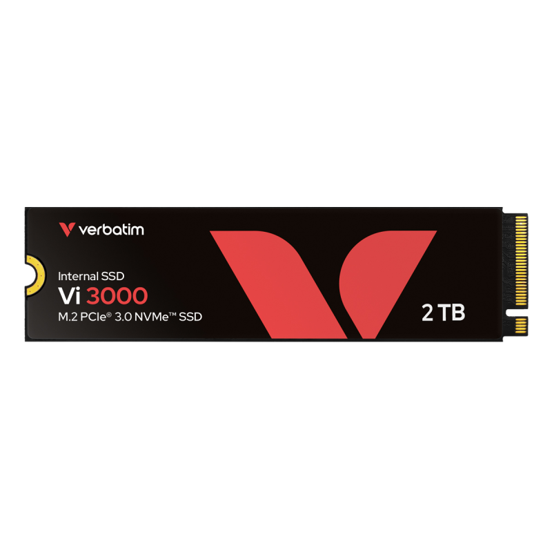 Verbatim Vi3000 SSD 2TB M.2 2280 PCIe Gen3 Internes Solid-State-Module